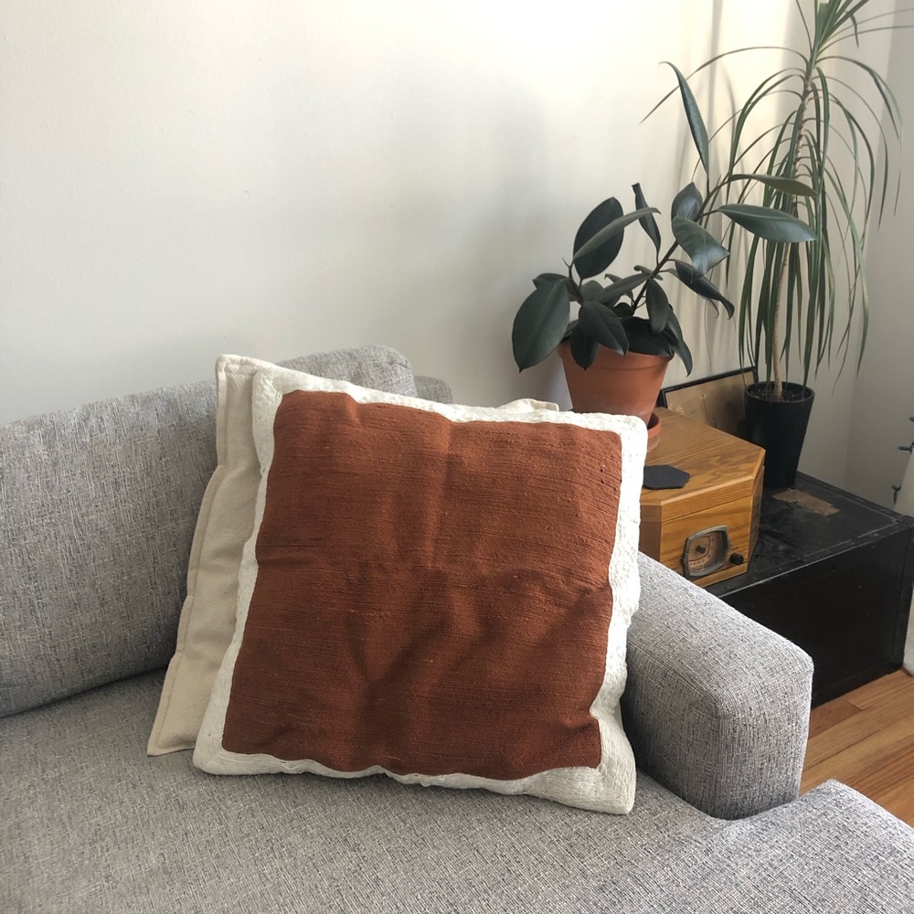 West elm throw pillow! Like new!